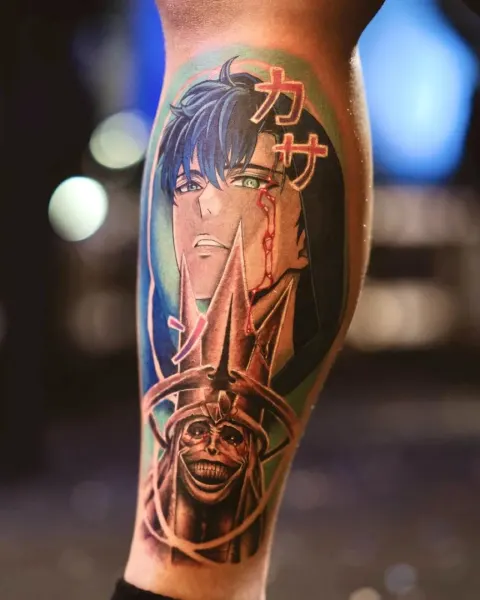 Tatuaggio cartoon stile Lugano